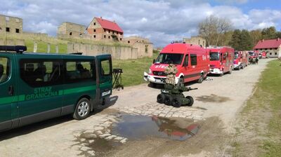 wspólne szkolenia funkcjonariuszy SG i innych służb 