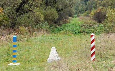 słupy graniczne 