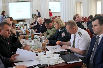 posiedzenie Wojewódzkiego Zespołu Zarządzania Kryzysowego dot. stanu przygotowania województwa do ŚDM 