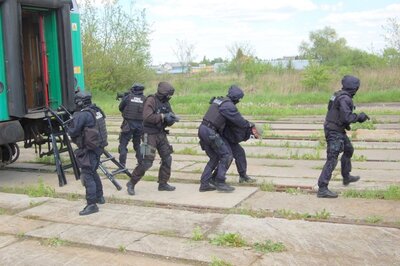 wspólne ćwiczenia służb w Przemyślu