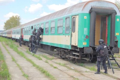 wspólne ćwiczenia służb w Przemyślu