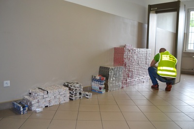 zabezpieczona kontrabanda