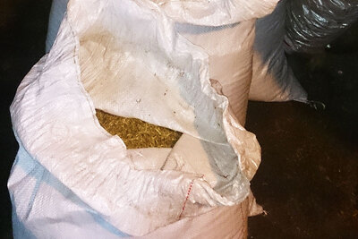 zabezpieczono 1300 kg krajanki tytoniowej