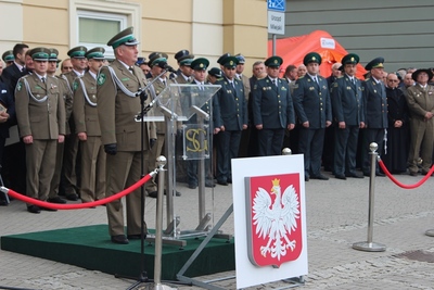 przemówienie Komendanta Głównego SG podczas apelu