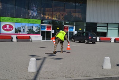 ćwiczenia na terenie Portu Lotniczego Lublin S.A.