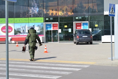 ćwiczenia na terenie Portu Lotniczego Lublin S.A.