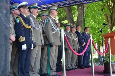 Promocja oficerska w Centralnym Ośrodku Szkolenia SG w Koszalinie 
