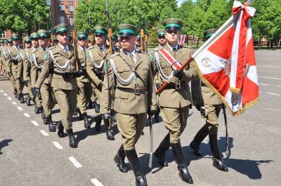 Promocja oficerska w Centralnym Ośrodku Szkolenia SG w Koszalinie 