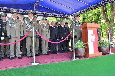 Promocja oficerska w Centralnym Ośrodku Szkolenia SG w Koszalinie 