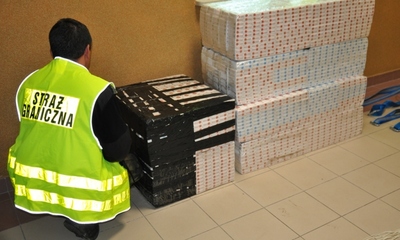 przechwycone papierosy