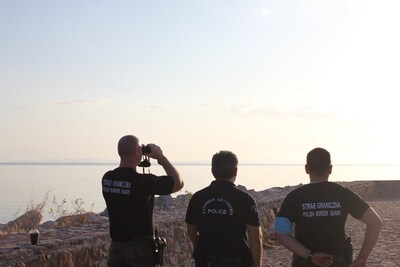 wspólny patrol na Lesbos 