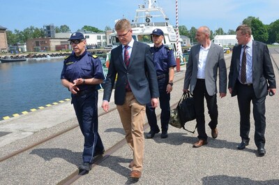 Wizyta Komendantów Morskich Oddziałów Straży Granicznej Finlandii