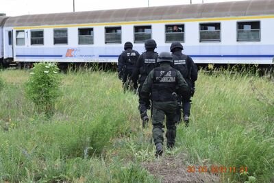 2. ćwiczenia służb na wrocławskiej stacji PKP 