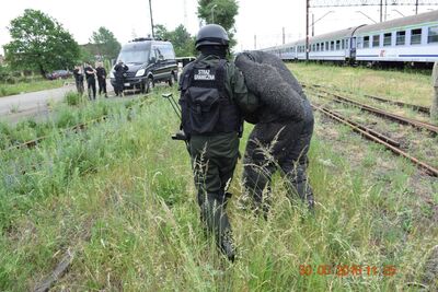 5. ćwiczenia służb na wrocławskiej stacji PKP 