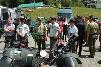 obserwatorzy i uczestnicy ćwiczeń