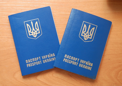 ukraińskie paszporty