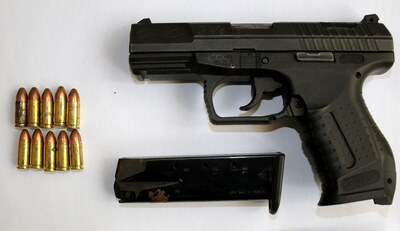 broń palna zatrzymana przy przemytnikach