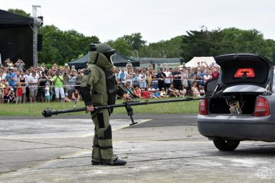 pokaz działań funkcjonariuszy Morskiego OSG 