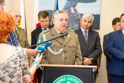 uroczystość przekazania obowiązków na stanowisku Komendanta POSG 