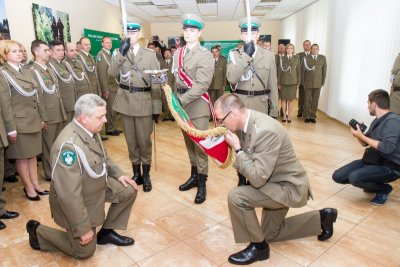uroczystość przekazania obowiązków na stanowisku Komendanta POSG 