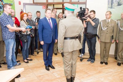 uroczystość przekazania obowiązków na stanowisku Komendanta POSG 
