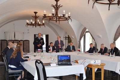uczestnicy konferencji podczas obrad 