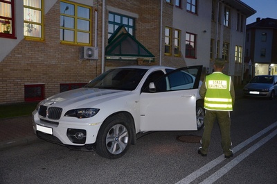 zabezpieczone bmw 